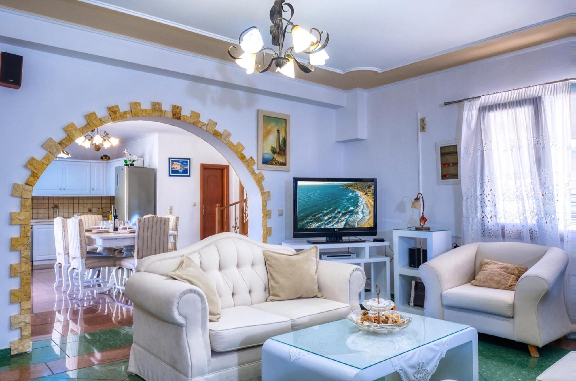 Sea View Villa Paramonas Paramonas  Екстер'єр фото