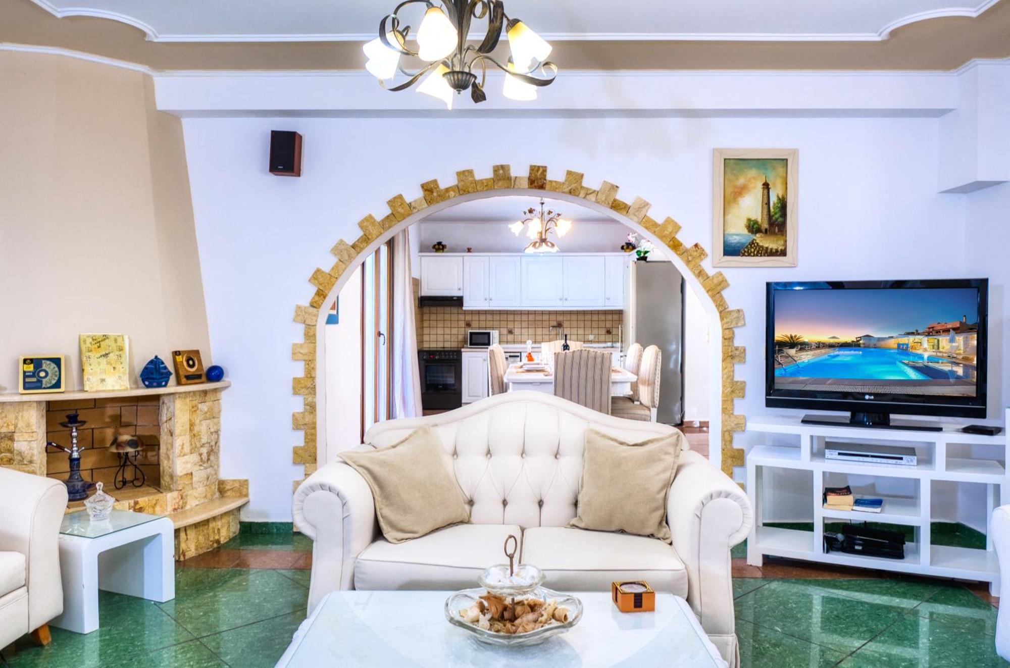 Sea View Villa Paramonas Paramonas  Екстер'єр фото