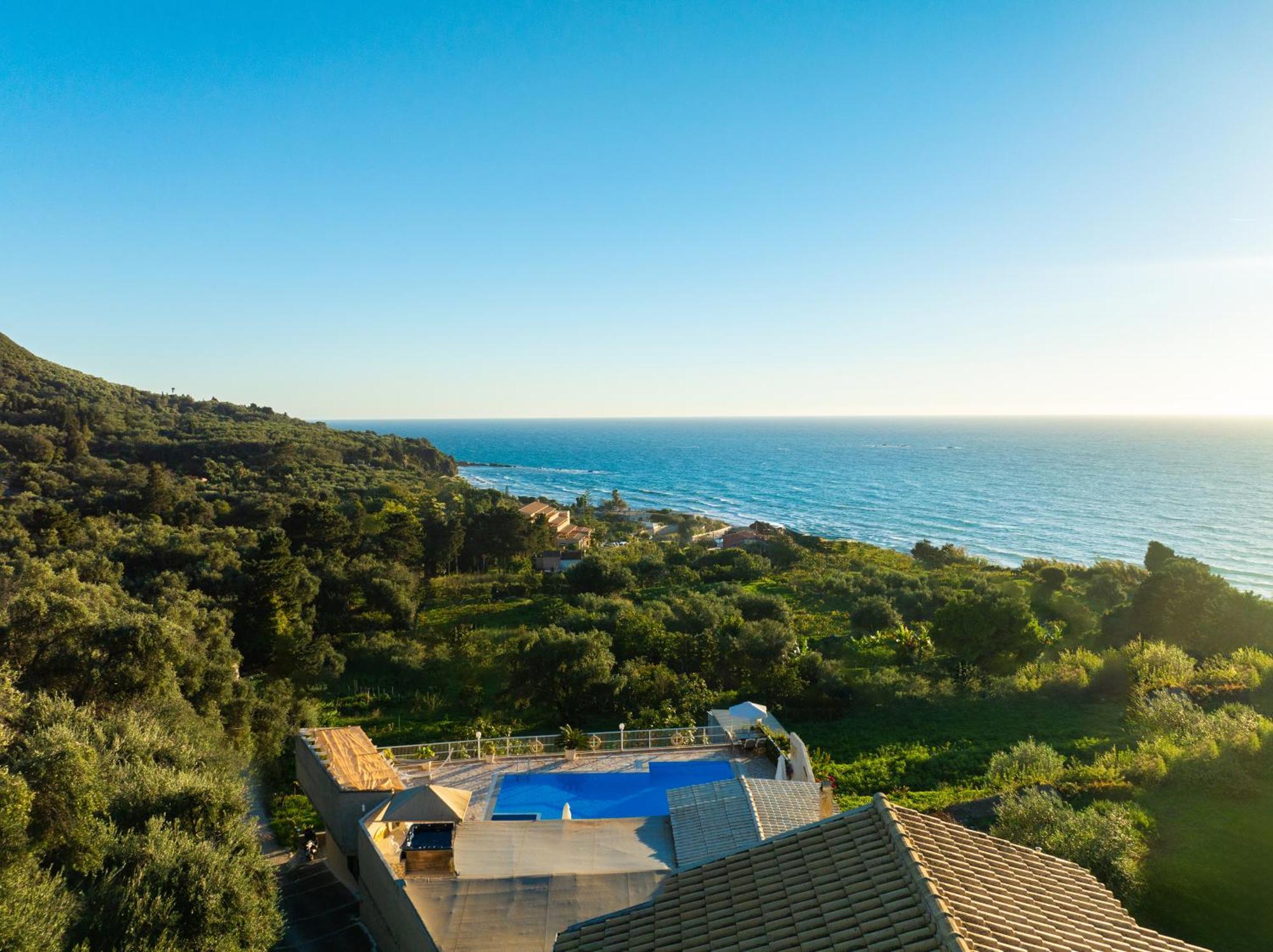 Sea View Villa Paramonas Paramonas  Екстер'єр фото