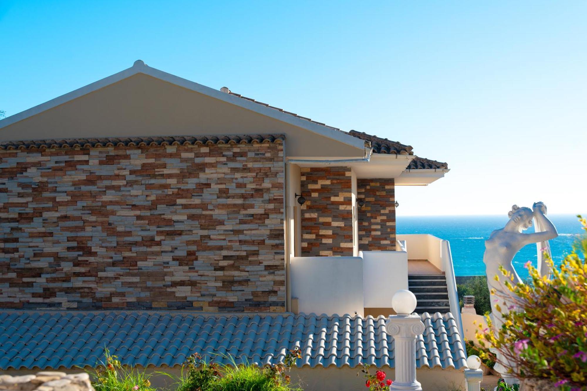 Sea View Villa Paramonas Paramonas  Екстер'єр фото